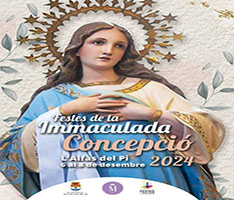 en honor de la Inmaculada Concepció