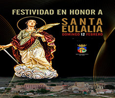 en honor a Santa Eulalia